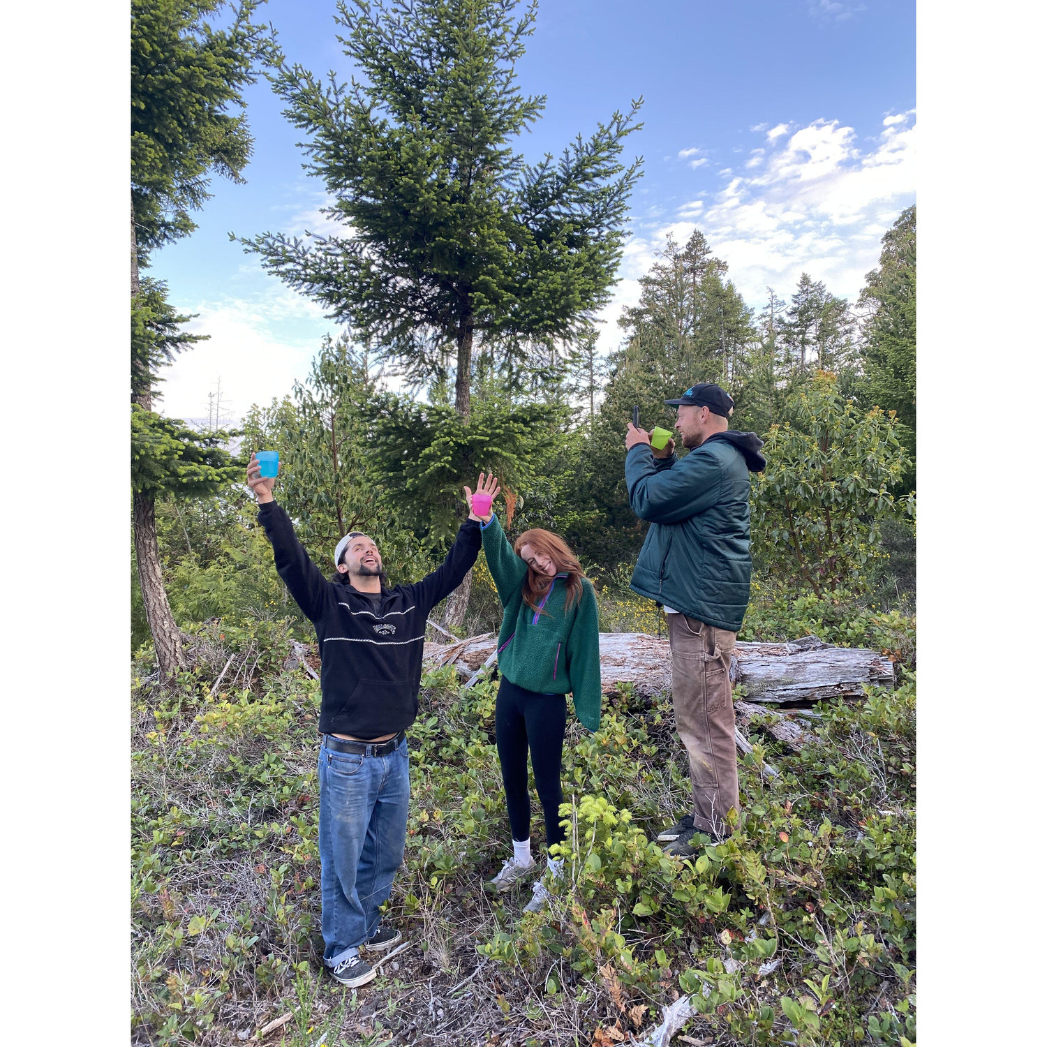 Camping with the king and queen of Victoria