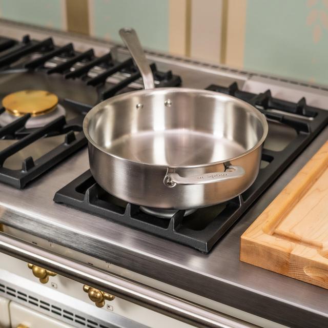 Stainless Clad Saute Pan with Lid