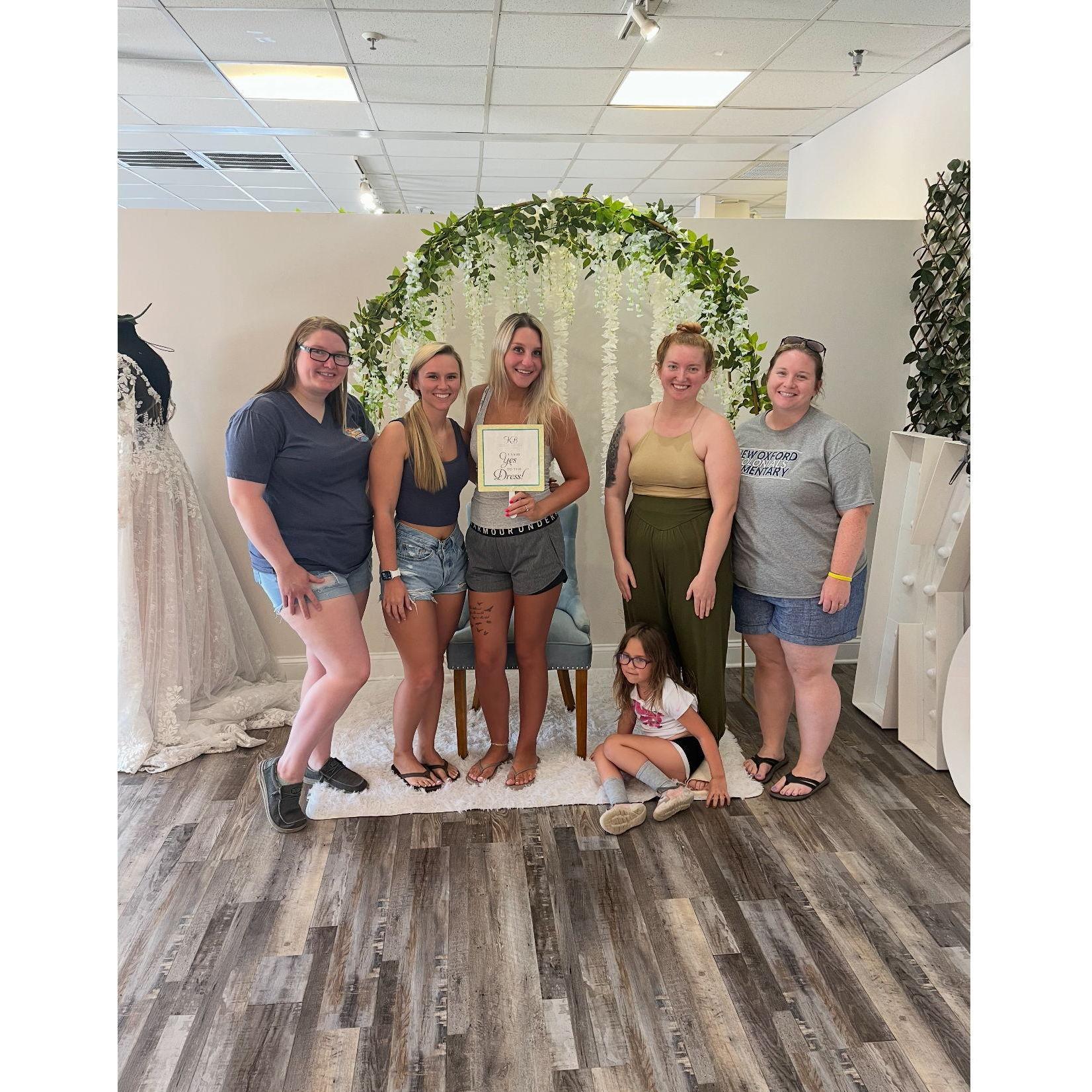 Saying Yes to the Dress!