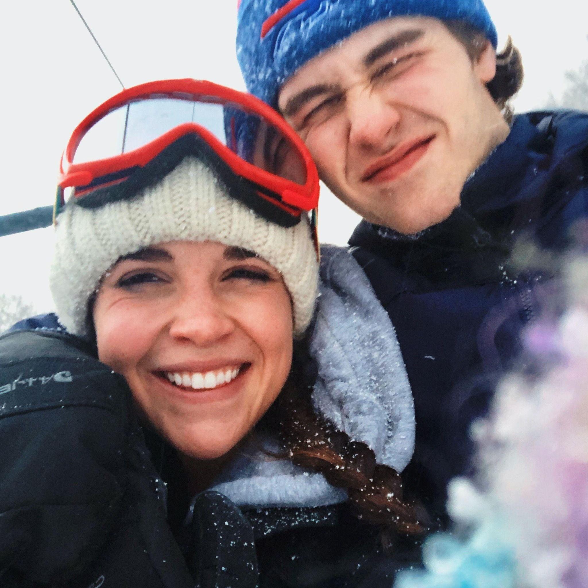 First time snowboarding and first trip we took together back in 2018! Had no idea what we were doing!!!