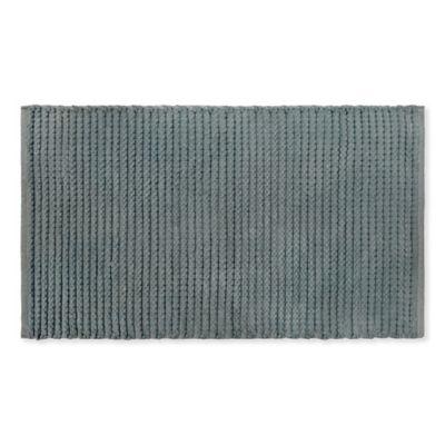 Bee & Willow™ Home Cable 21" X 34" Bath Rug in Grey