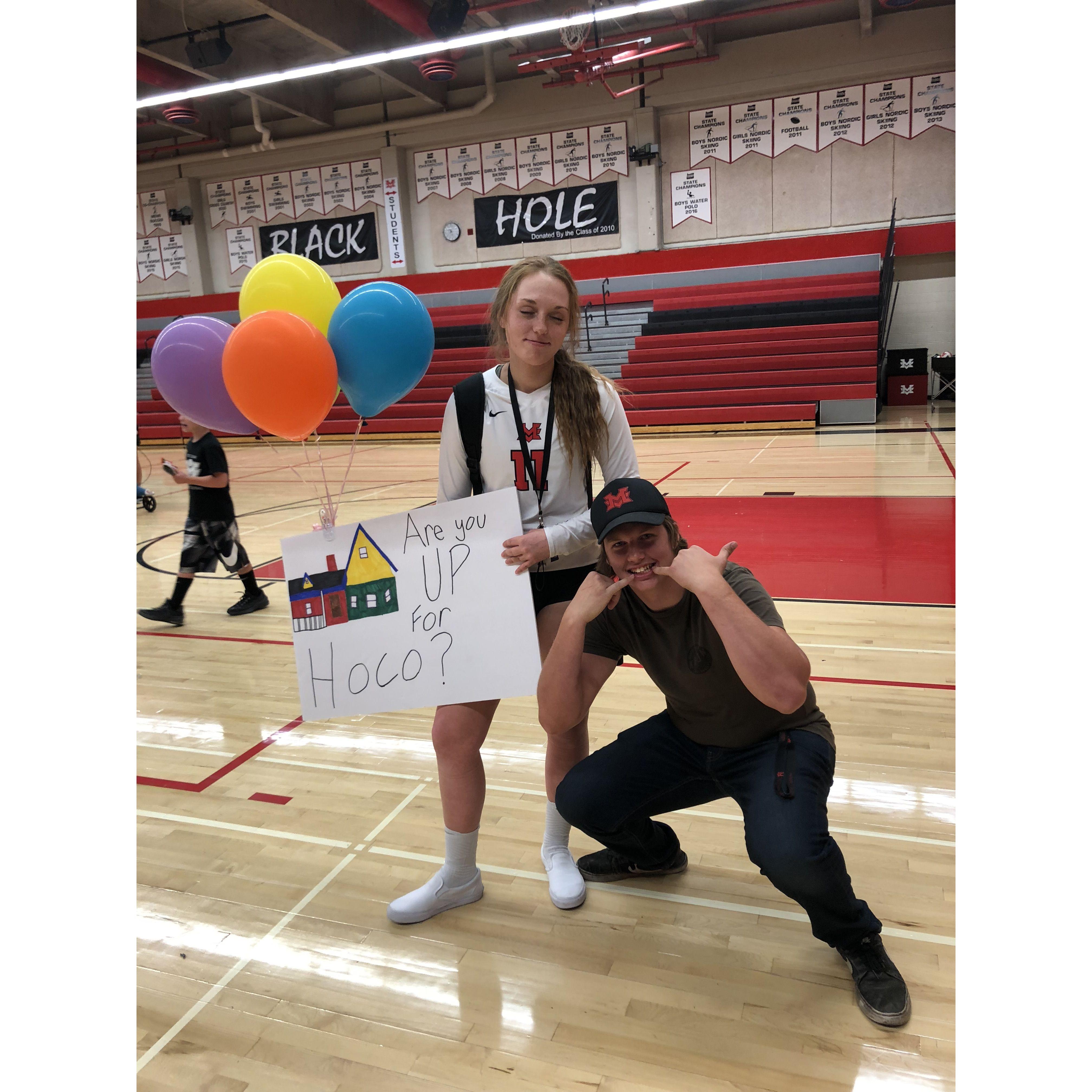 Getting asked to HOCO 2018