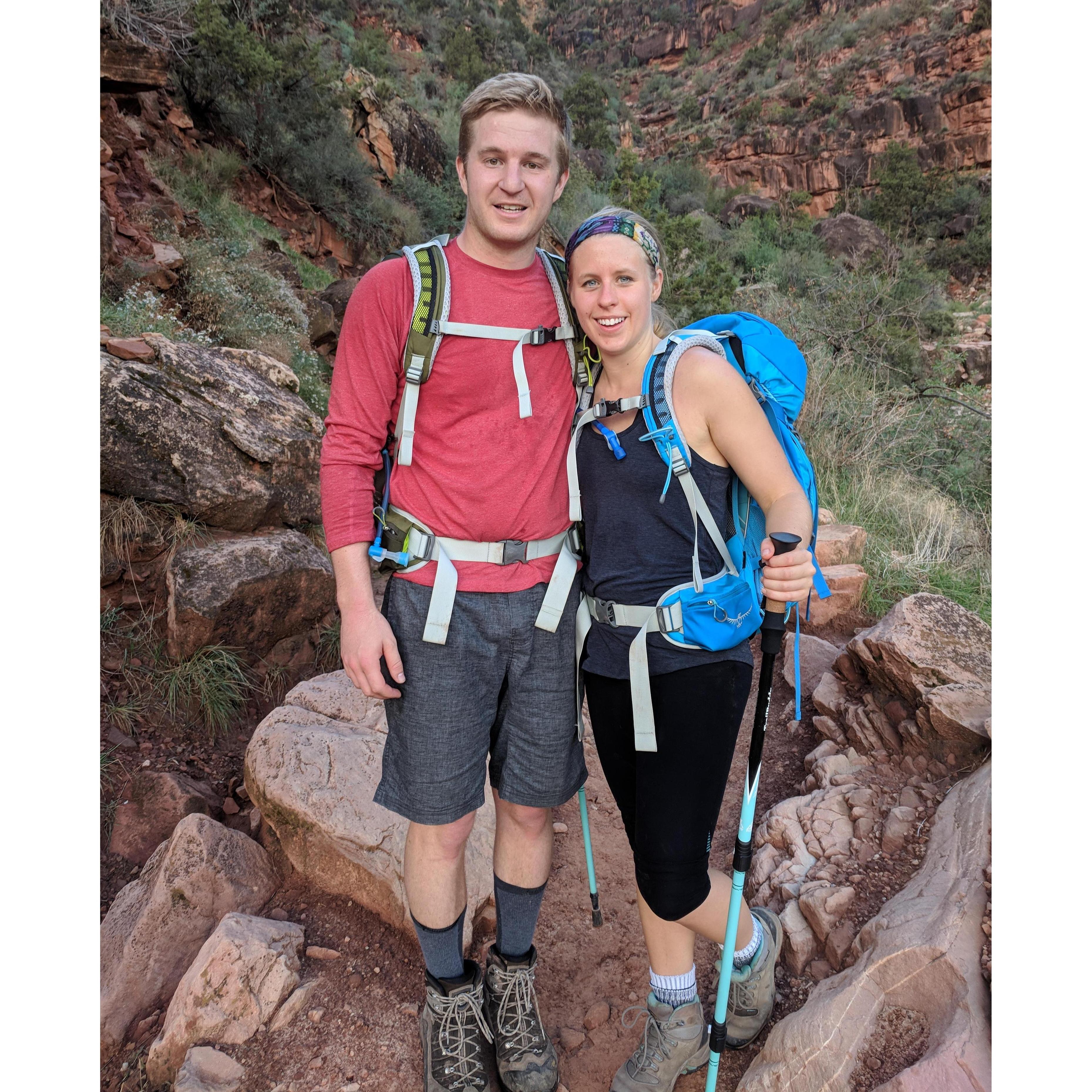 Successfully hiked Rim-to-Rim of the Grand Canyon! - 10.04.2018