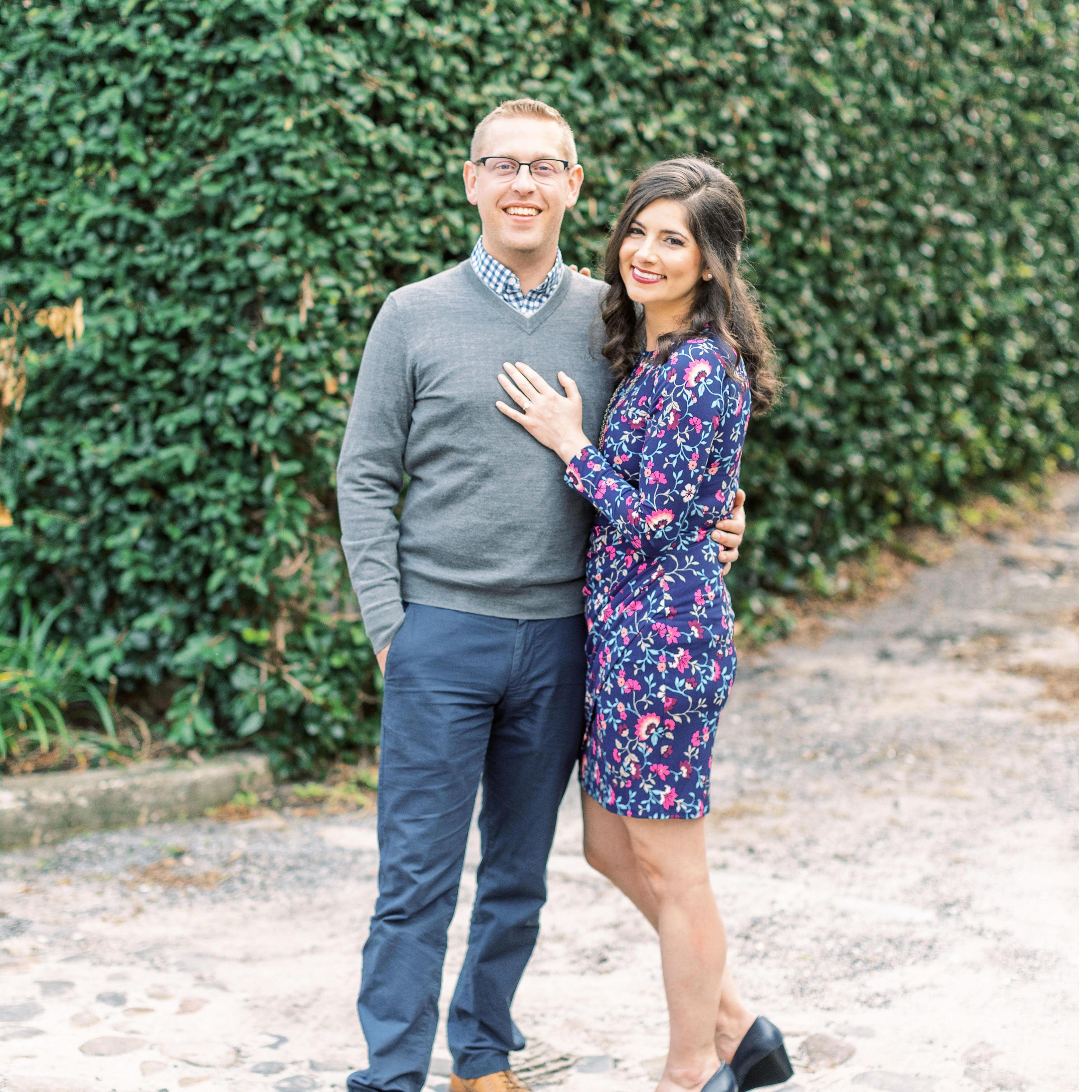 Engagement shoot in Charleston.