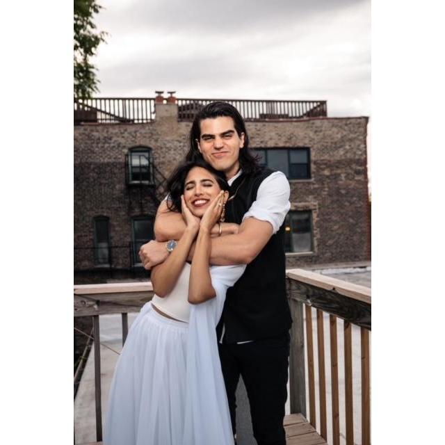 2021. From part of our engagement shoot. Pure happiness.