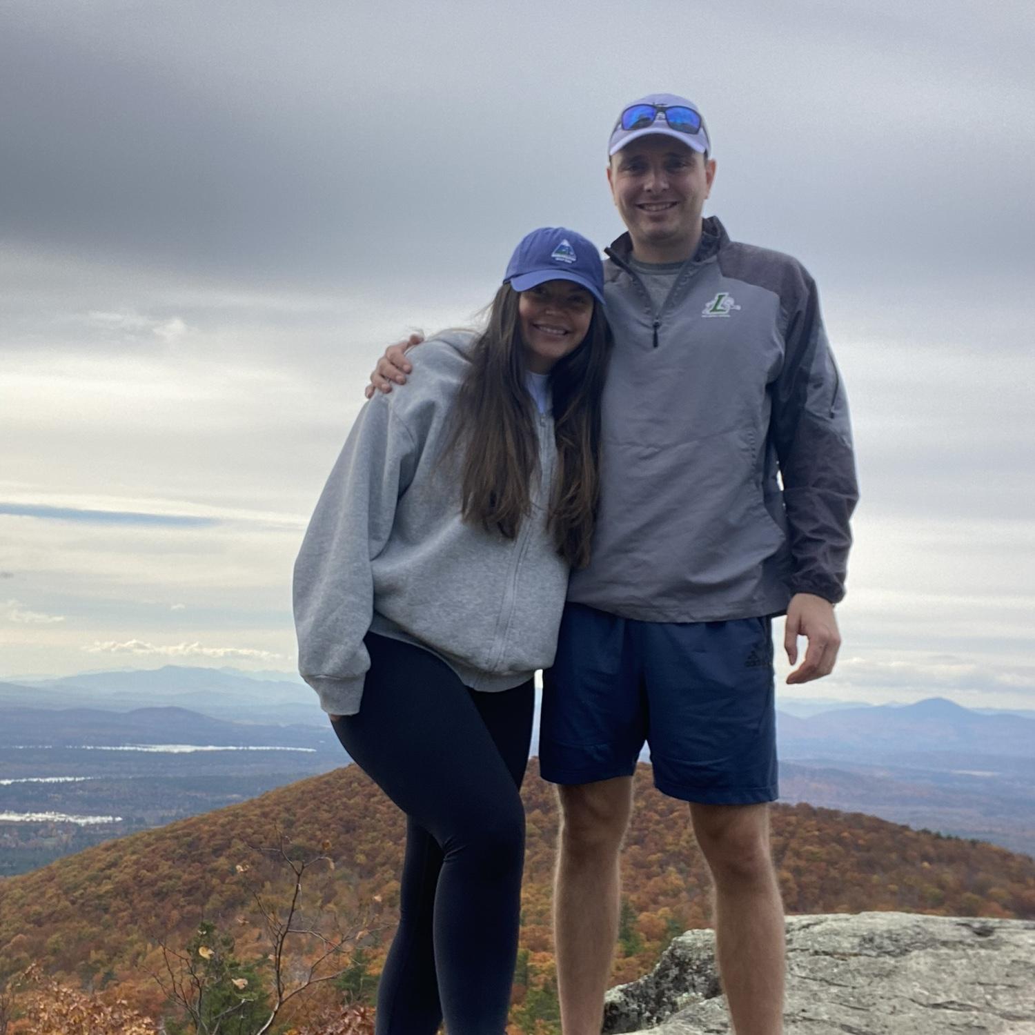 First hike! (Pleasant Mountain)