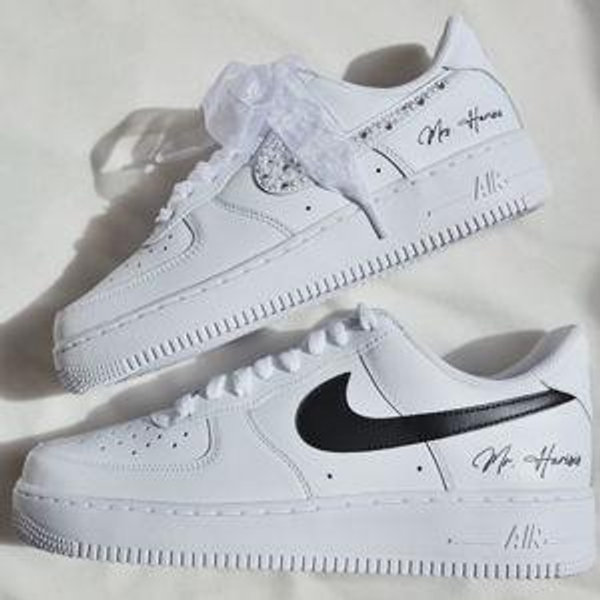Custom Wedding Nike Sneakers