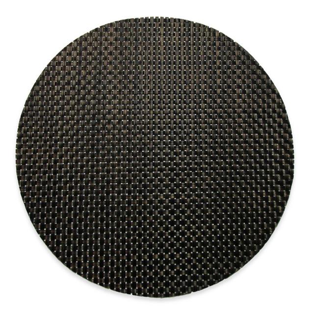 Bistro Woven Vinyl Placemat in Ash