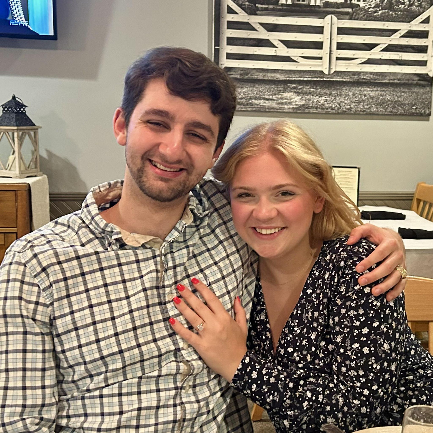 Gillian and Ross got engaged! 7/31/2025