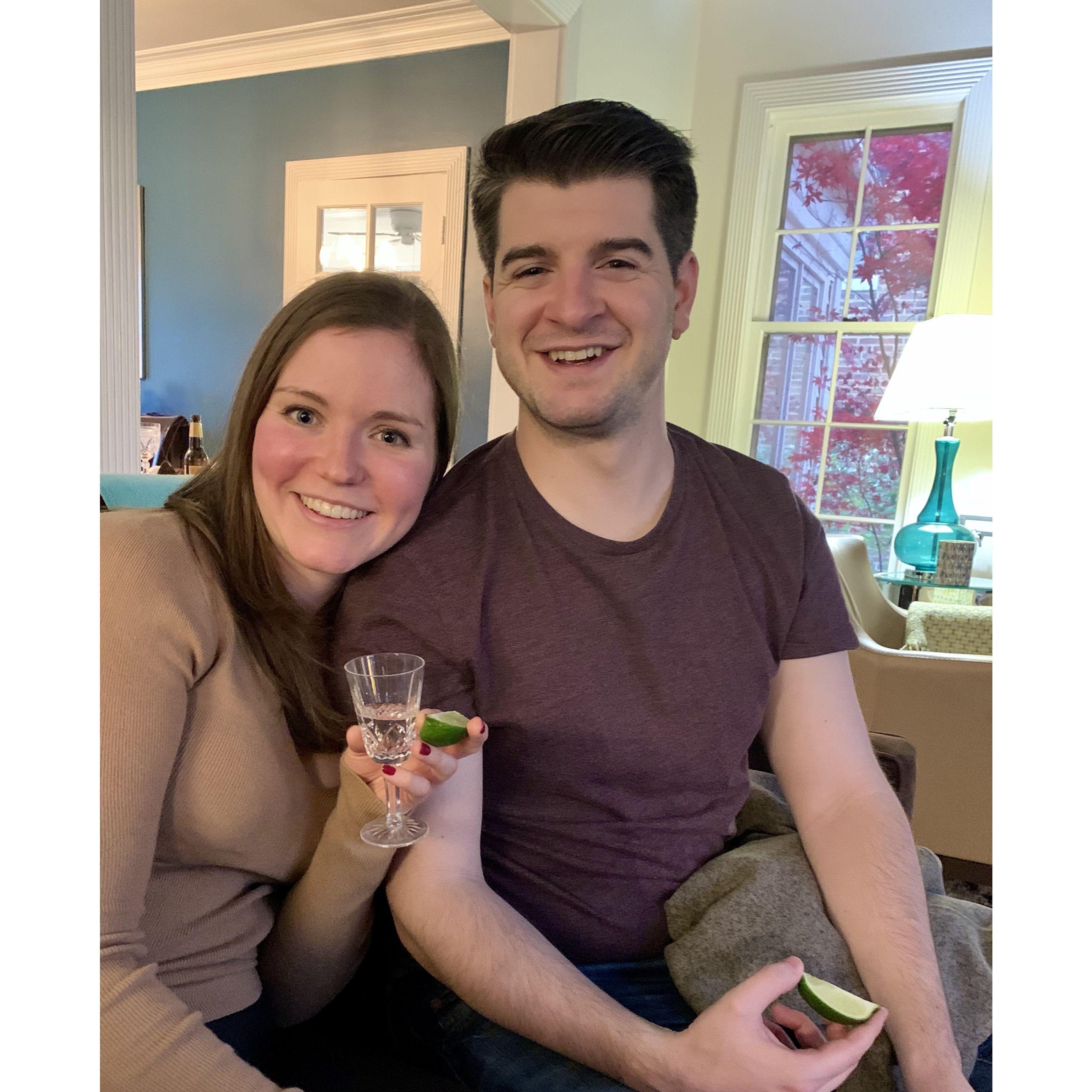 Jared meets the parents - first Thanksgiving!