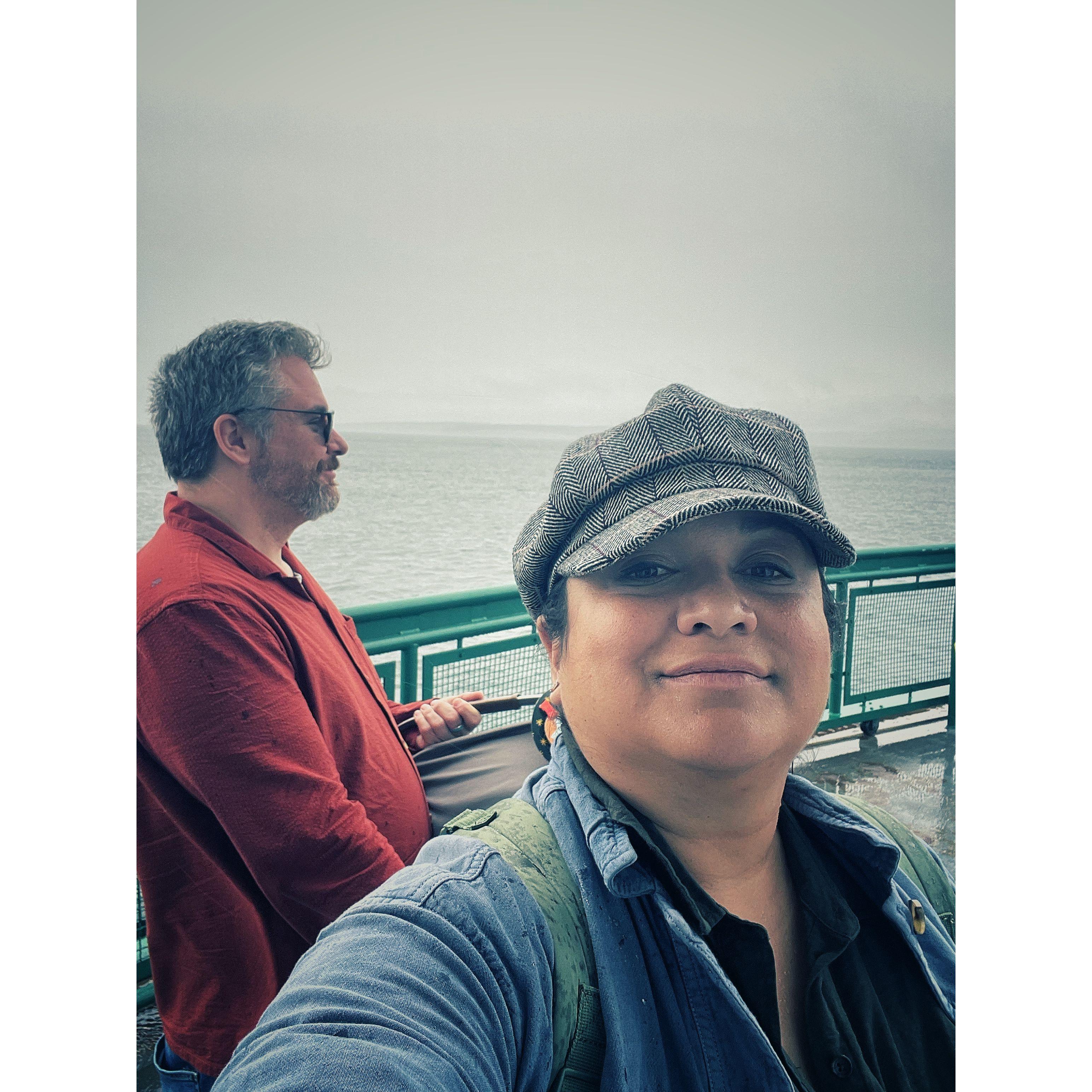 A perfect day taking the ferry to Port Townsend.