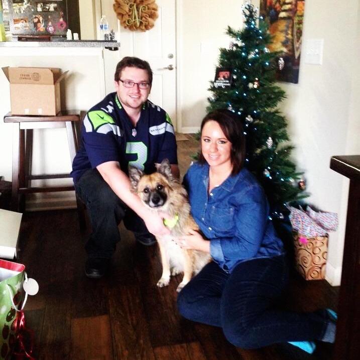 Our first Christmas 🎄 in our own place together 2014