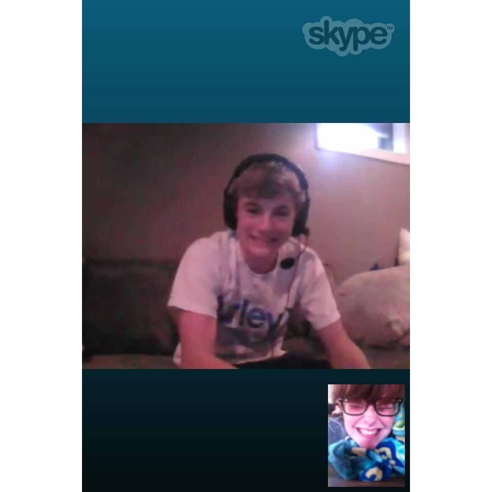 Skype dates was the foundation of our relationship for a long time until college :P