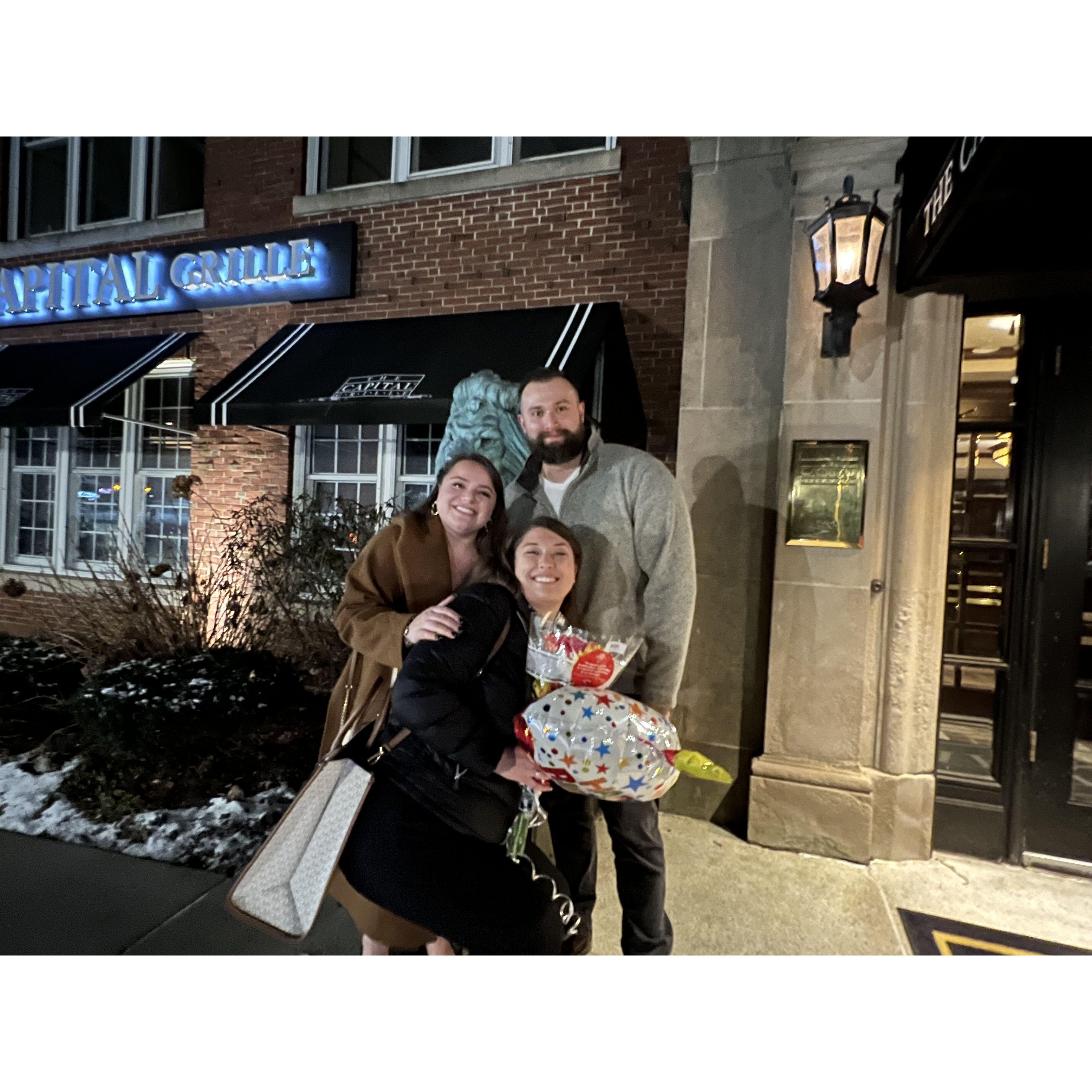 Shannon's birthday dinner ~ January 2023