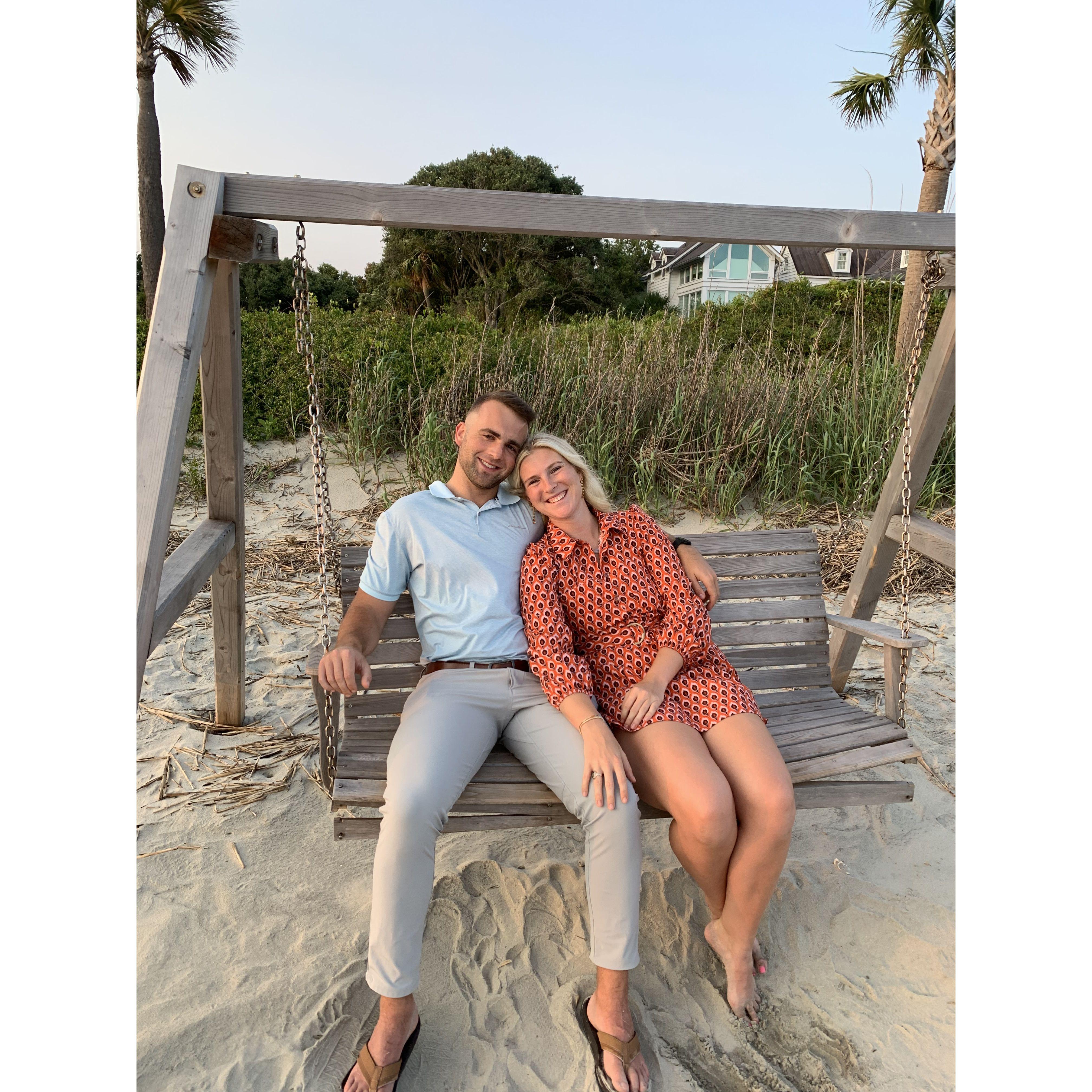 We made sure to go by "our spot" on our 1 year anniversary