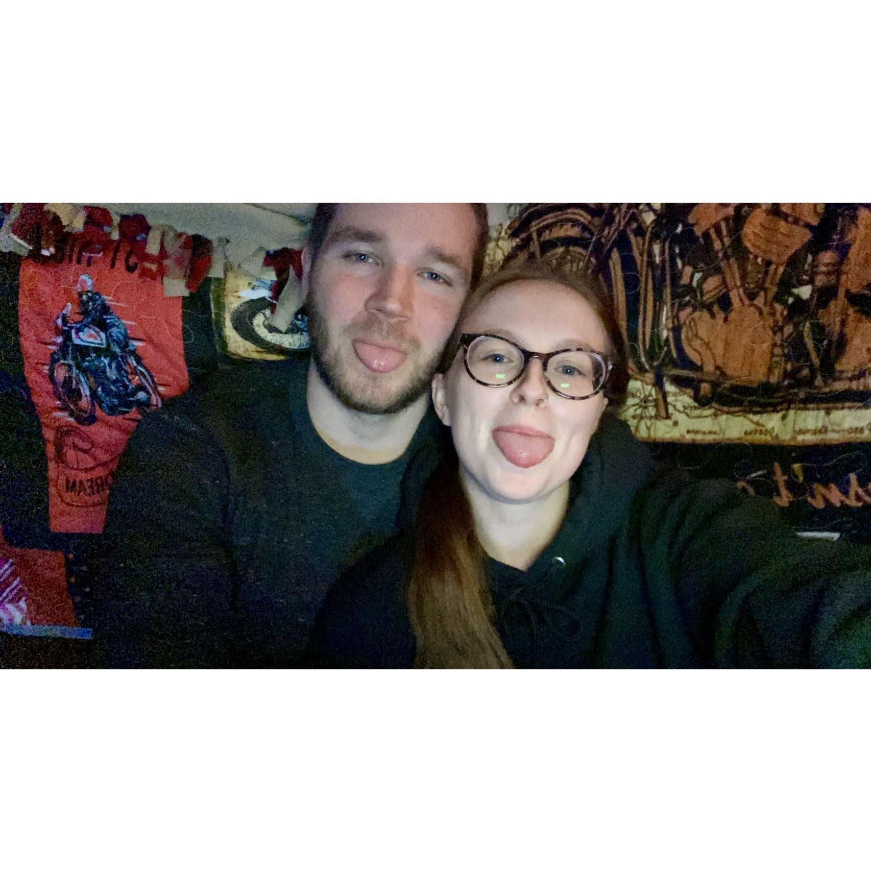 When we became official, February 14th, 2021