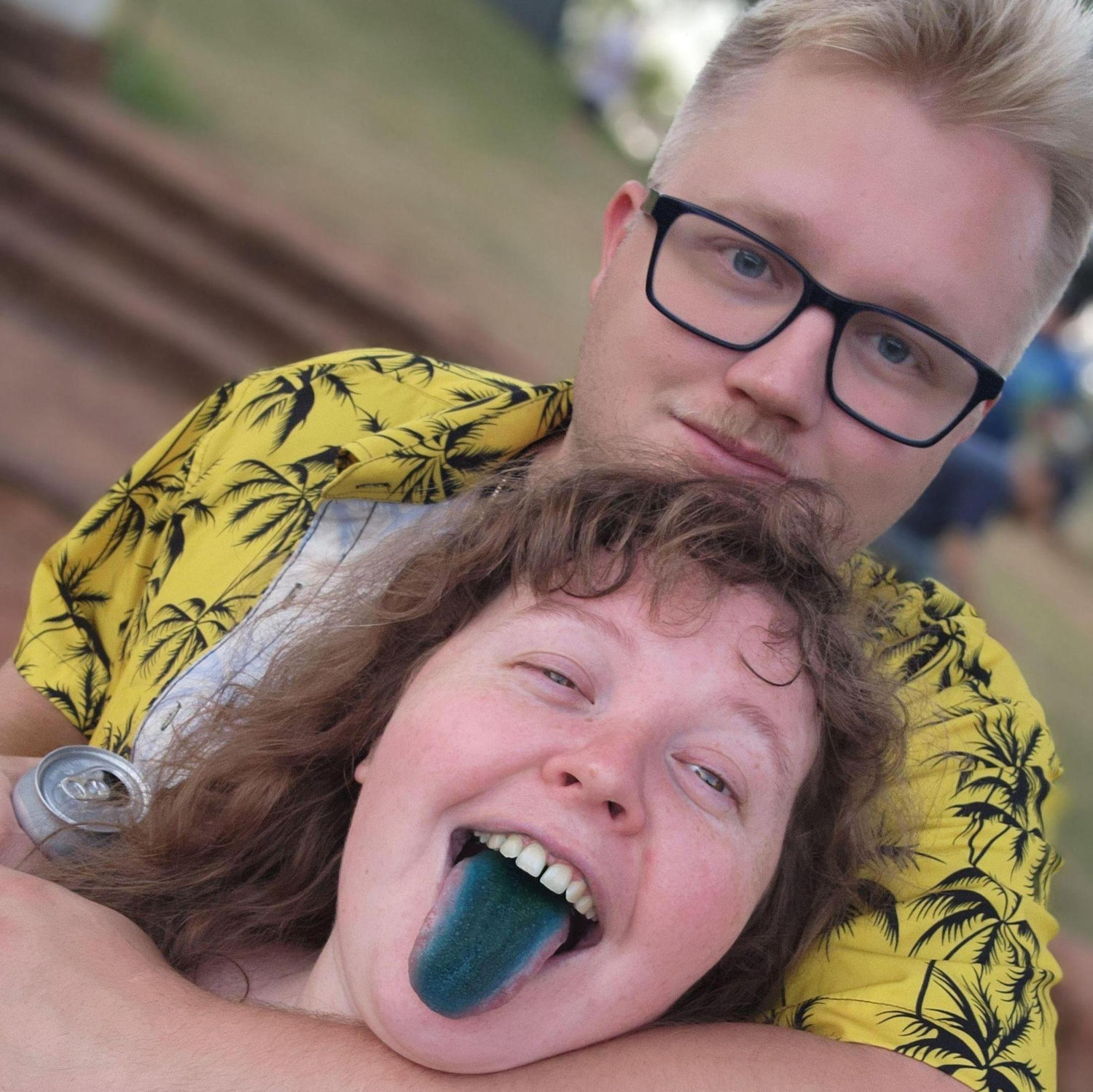 This concert was for Cake, one of Derrick's bands