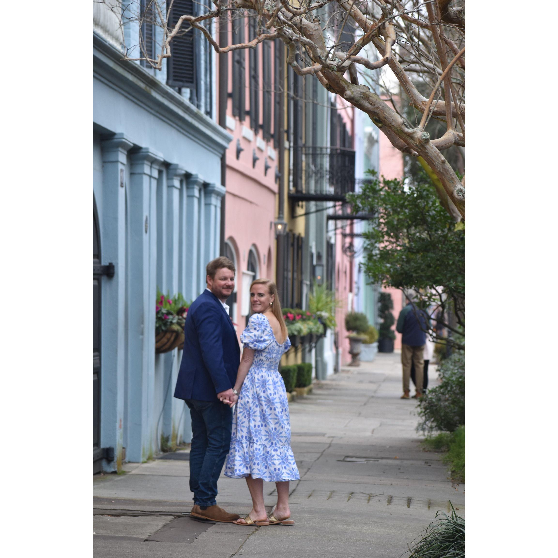 Rainbow Row, Charleston