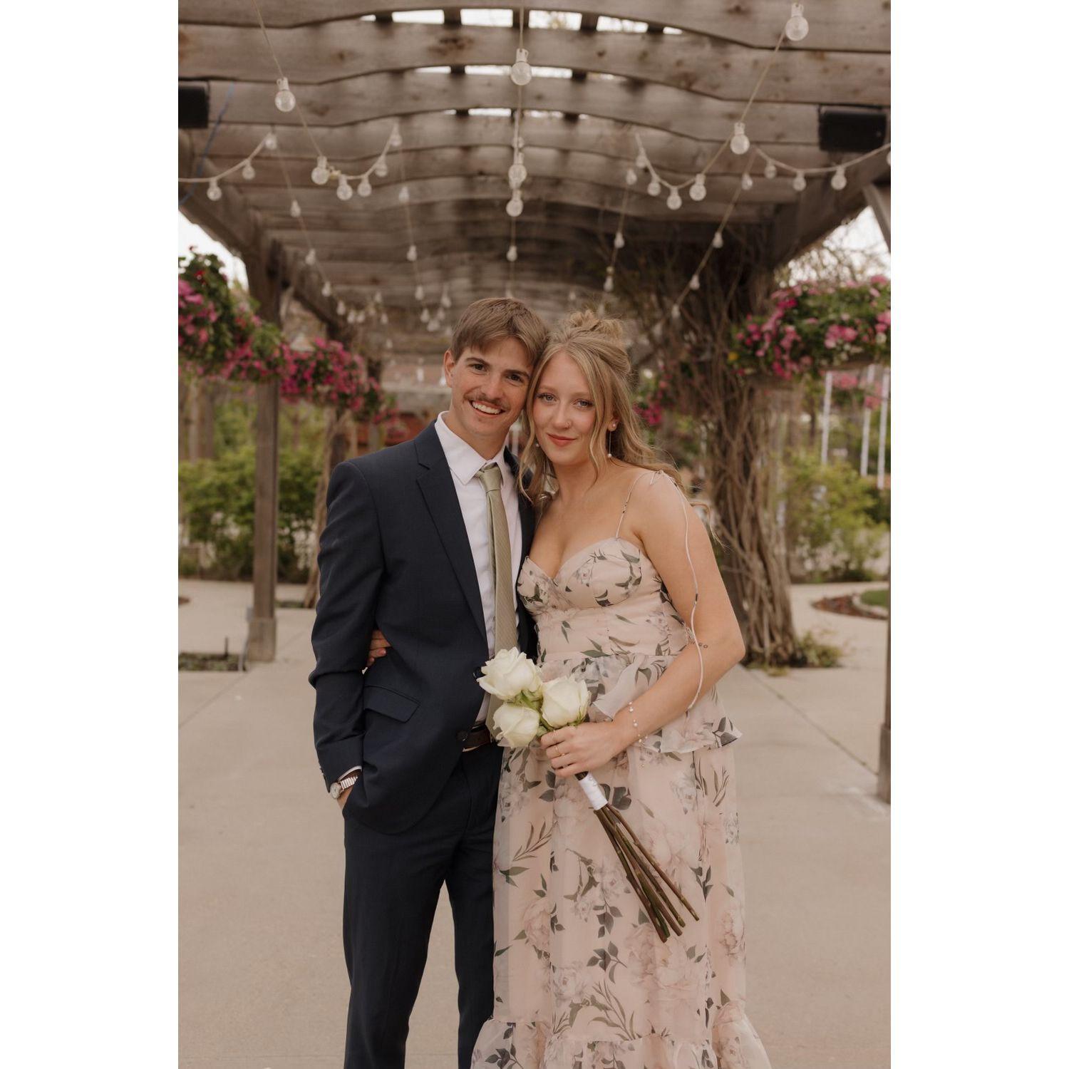 a pic at the same spot we will be getting married:)