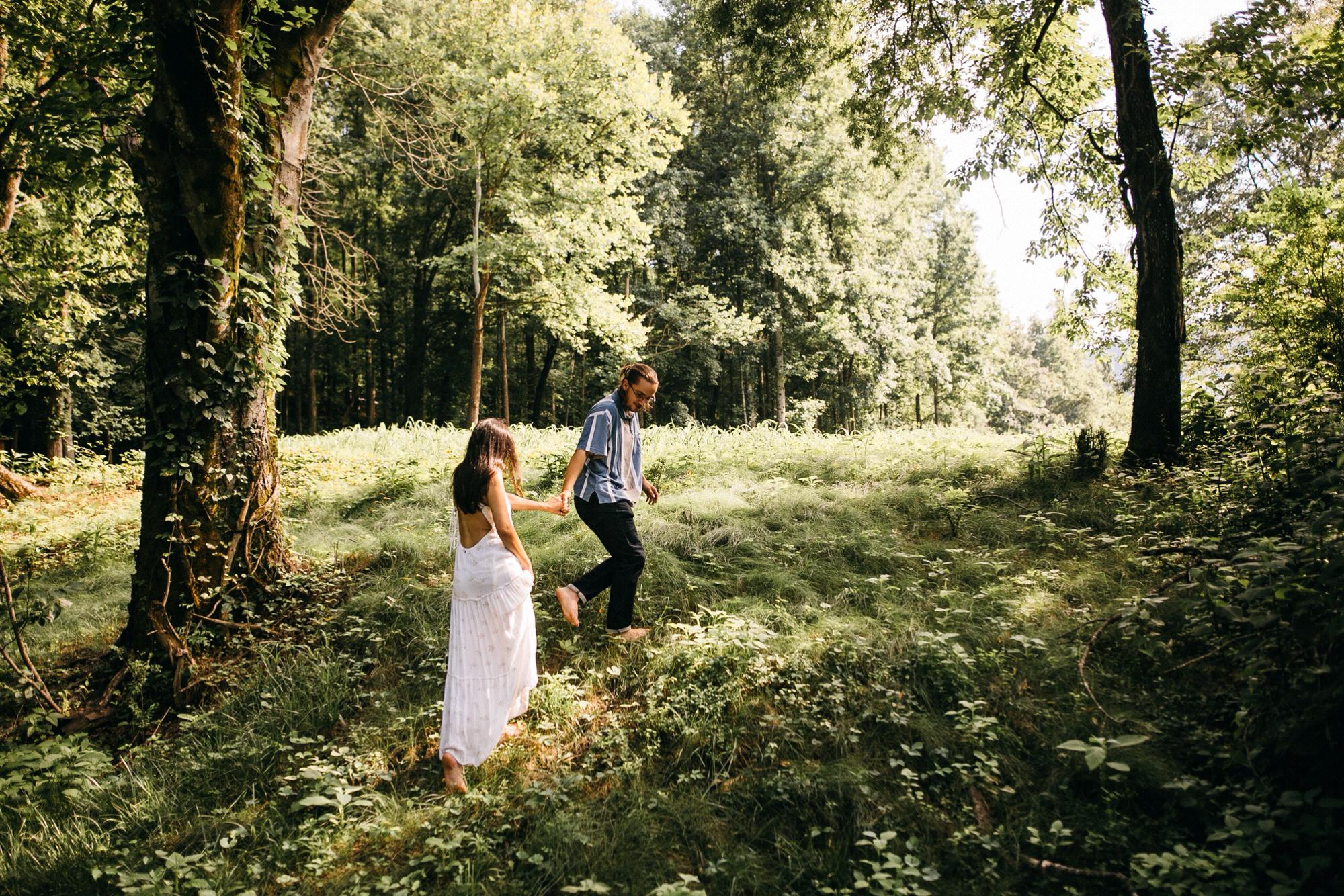 Our incredible photographer, Jaime Smailek, made us look good running around barefoot in Chattanooga