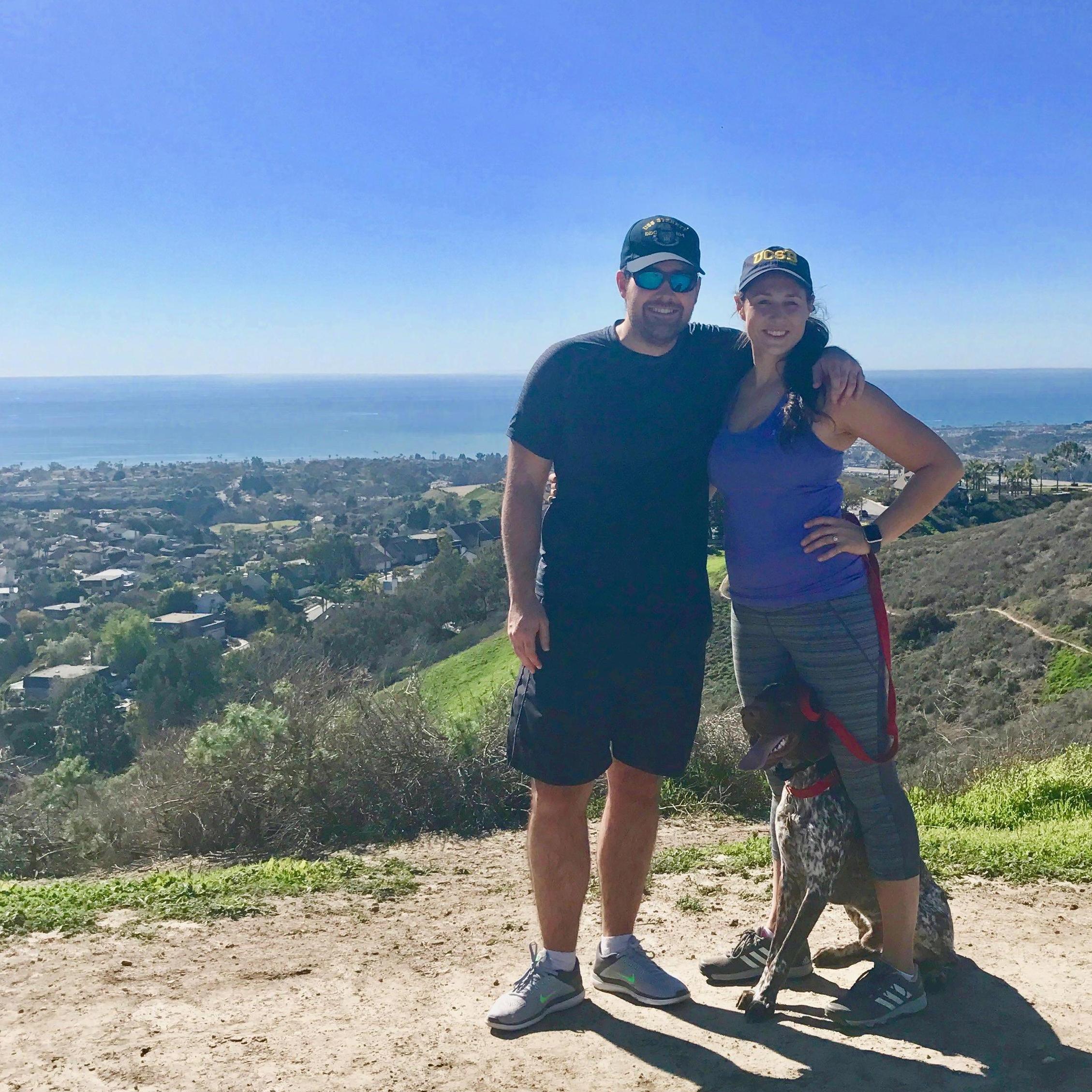 Hiking near the beach! January 2017
