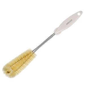 Amazer Bottle Brush Water Bottle Cleaner with Long Comfort Grip Angled Tip Design Easy to Clean Corner, Ideal for Tal and Deep Water Bottles