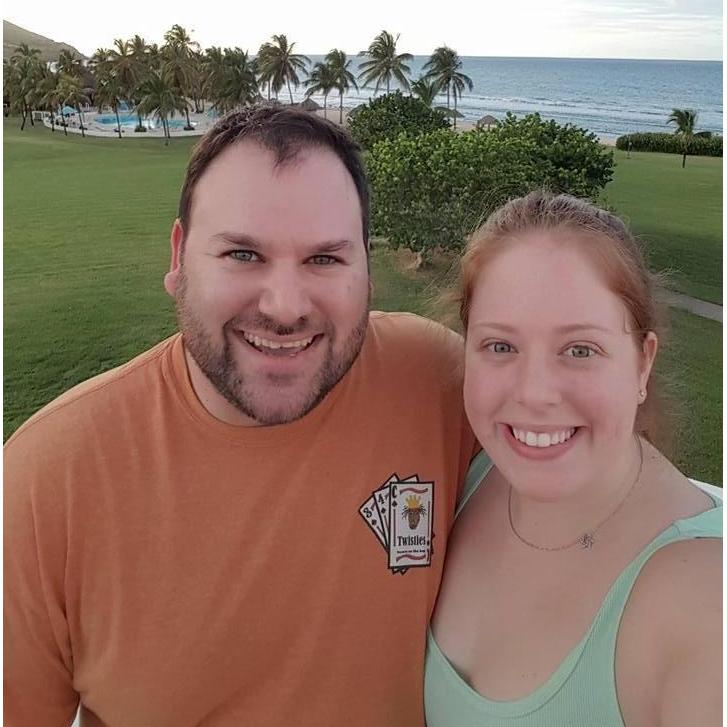 February 2016. Our first vacation together, St. Croix USVI.