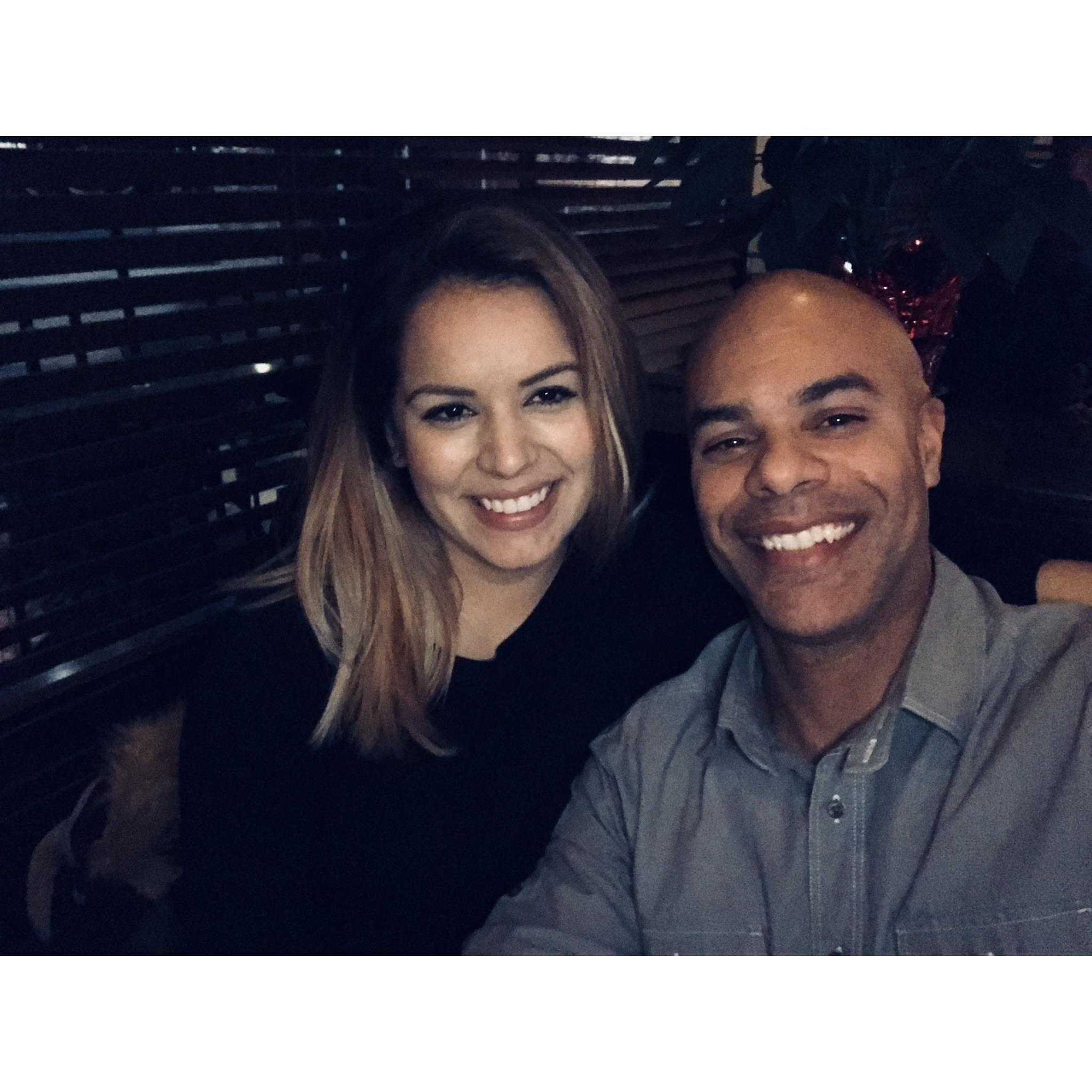 One of our first dates. We can easily say we clicked since day one.