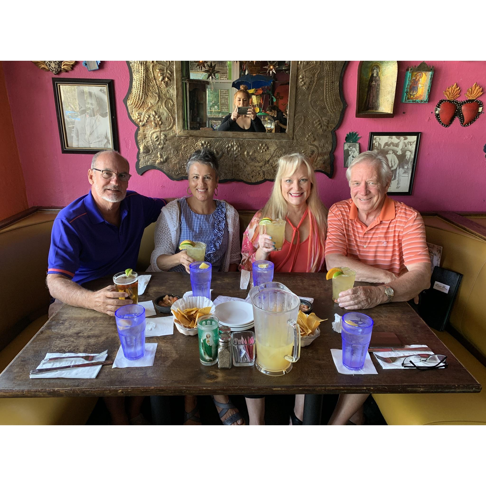 Getting to know Mark’s favorite part of the world in Dunedin Fl with Val & Paul Kaskela