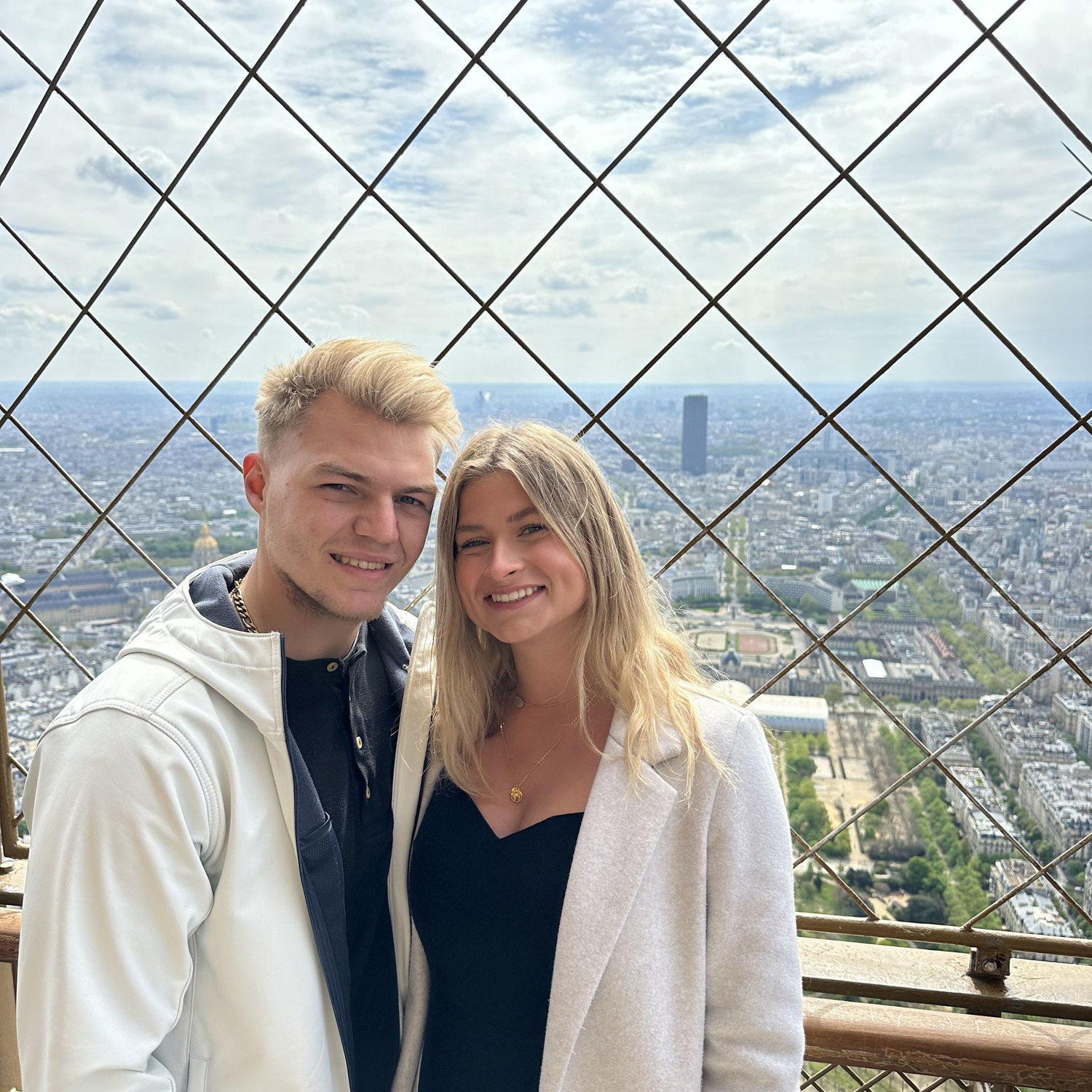 The top of the Eiffel Tower! So gorgeous!!!
