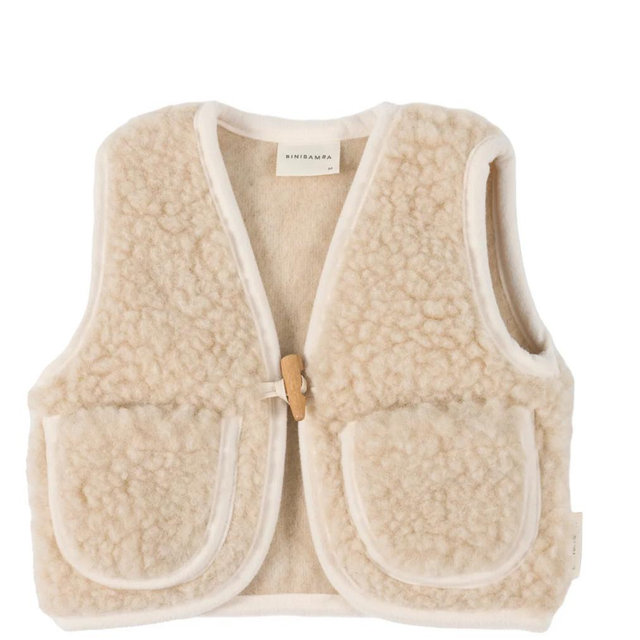 Peanut Merino Snugglevest
