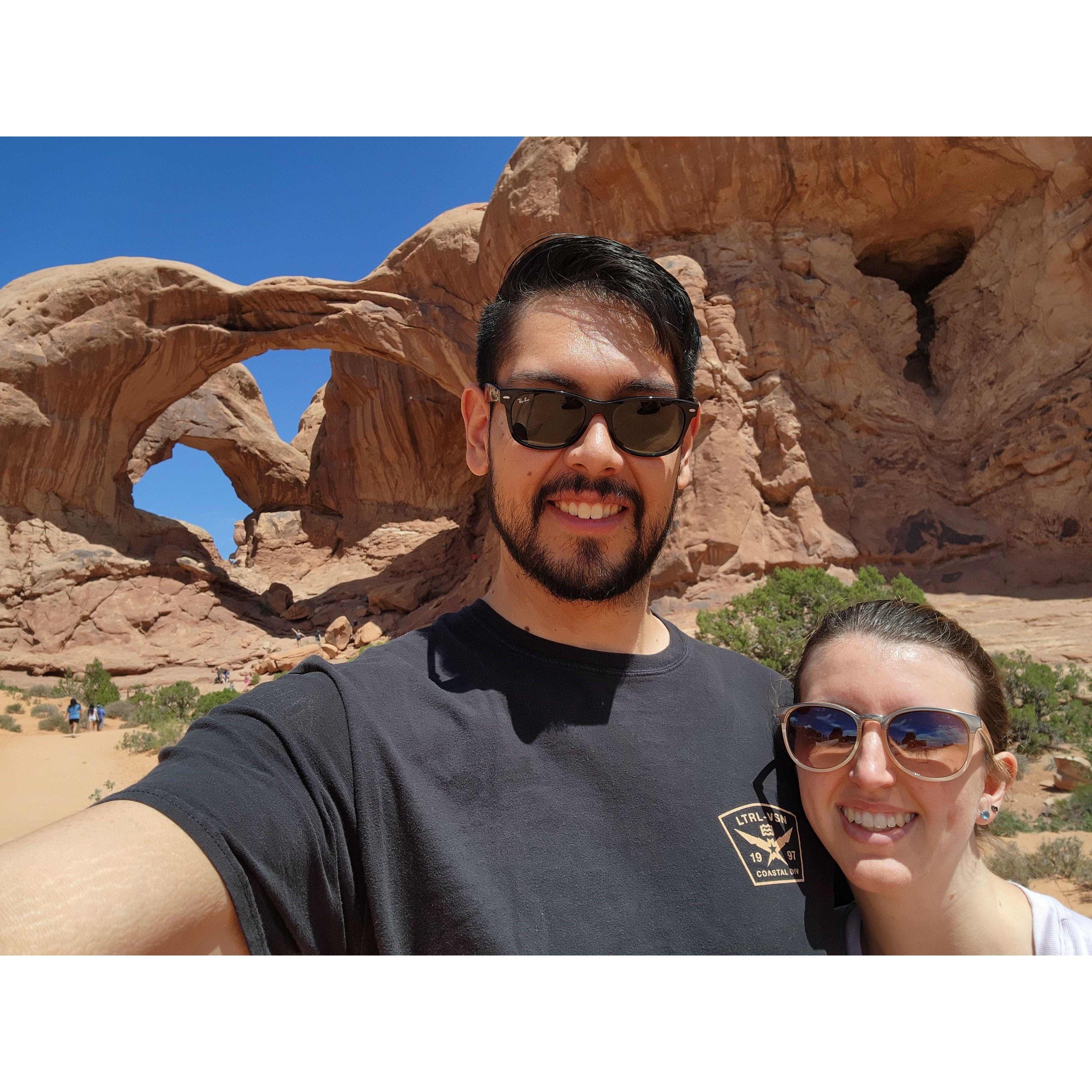 Visiting Arches National Park in Utah