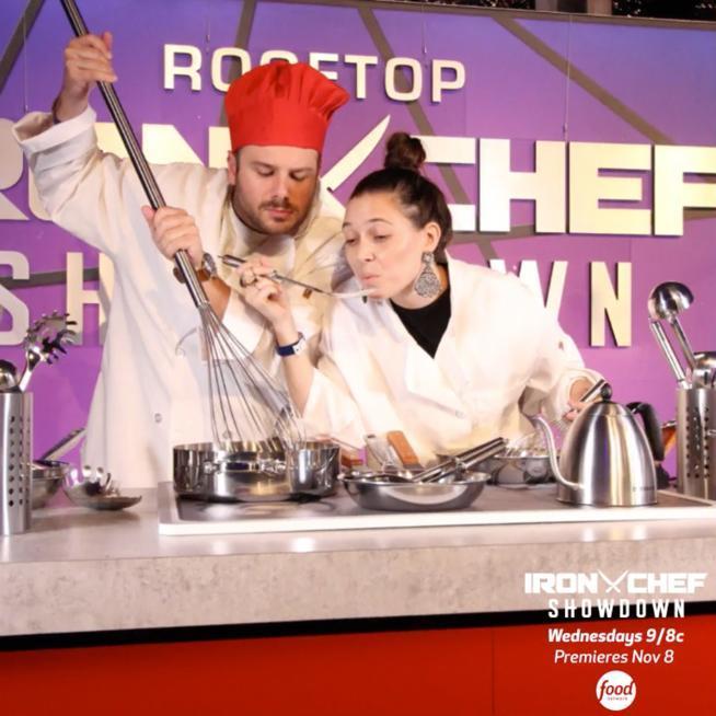 Competing for Iron Chef