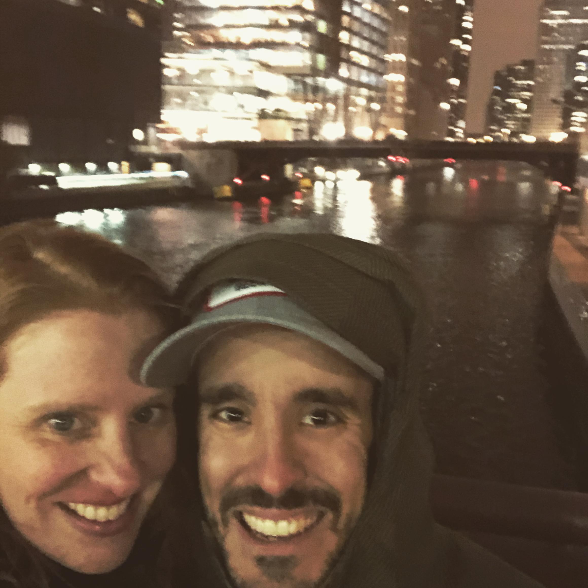 Our first vacation together. Freezing our butts off over the Chicago River with teeny baby Jude in my belly.
Chicago, IL