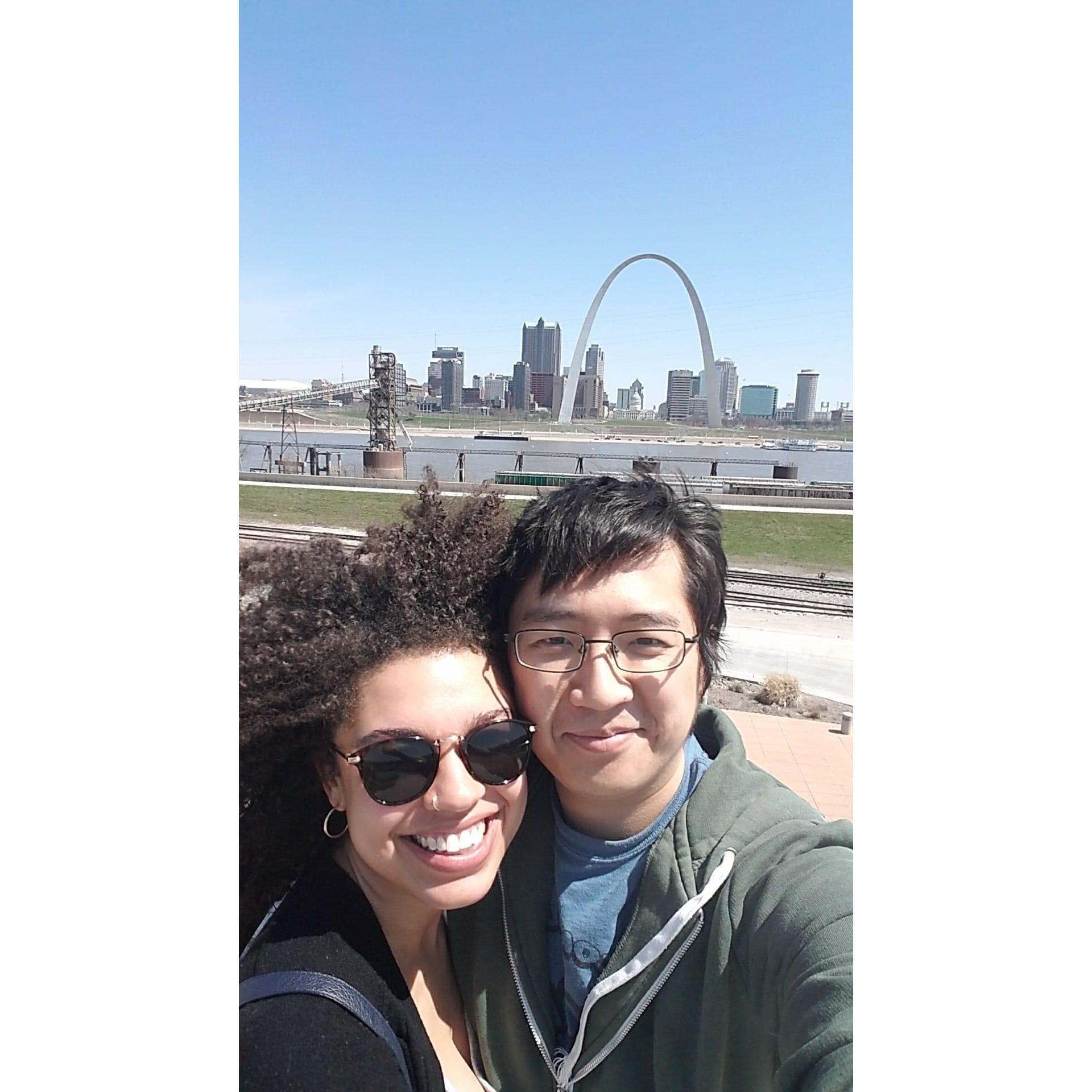 We've driven to and through St. Louis a lot