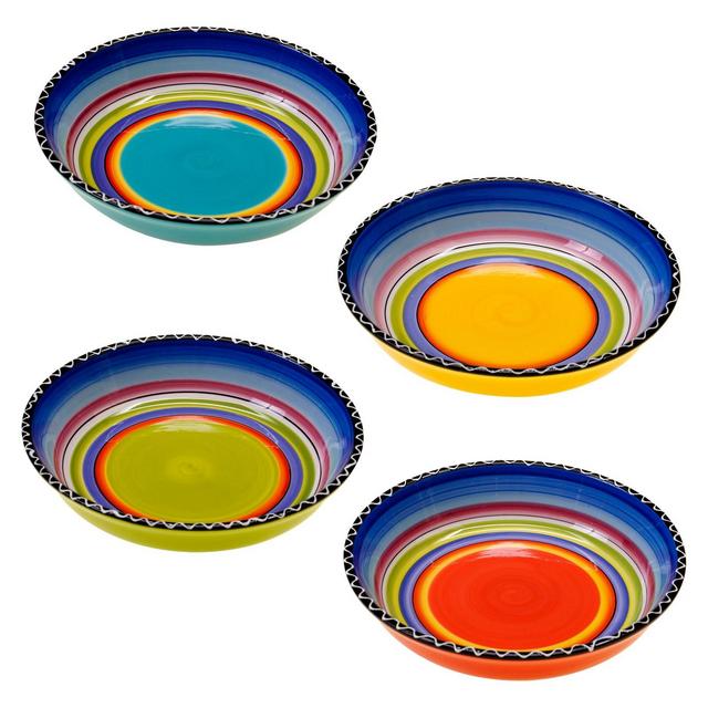 Soup/Pasta Bowl Tequila Sunrise 40oz Set of 4 - Certified International