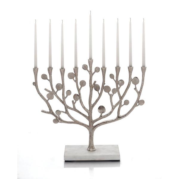 Botanical Leaf Menorah