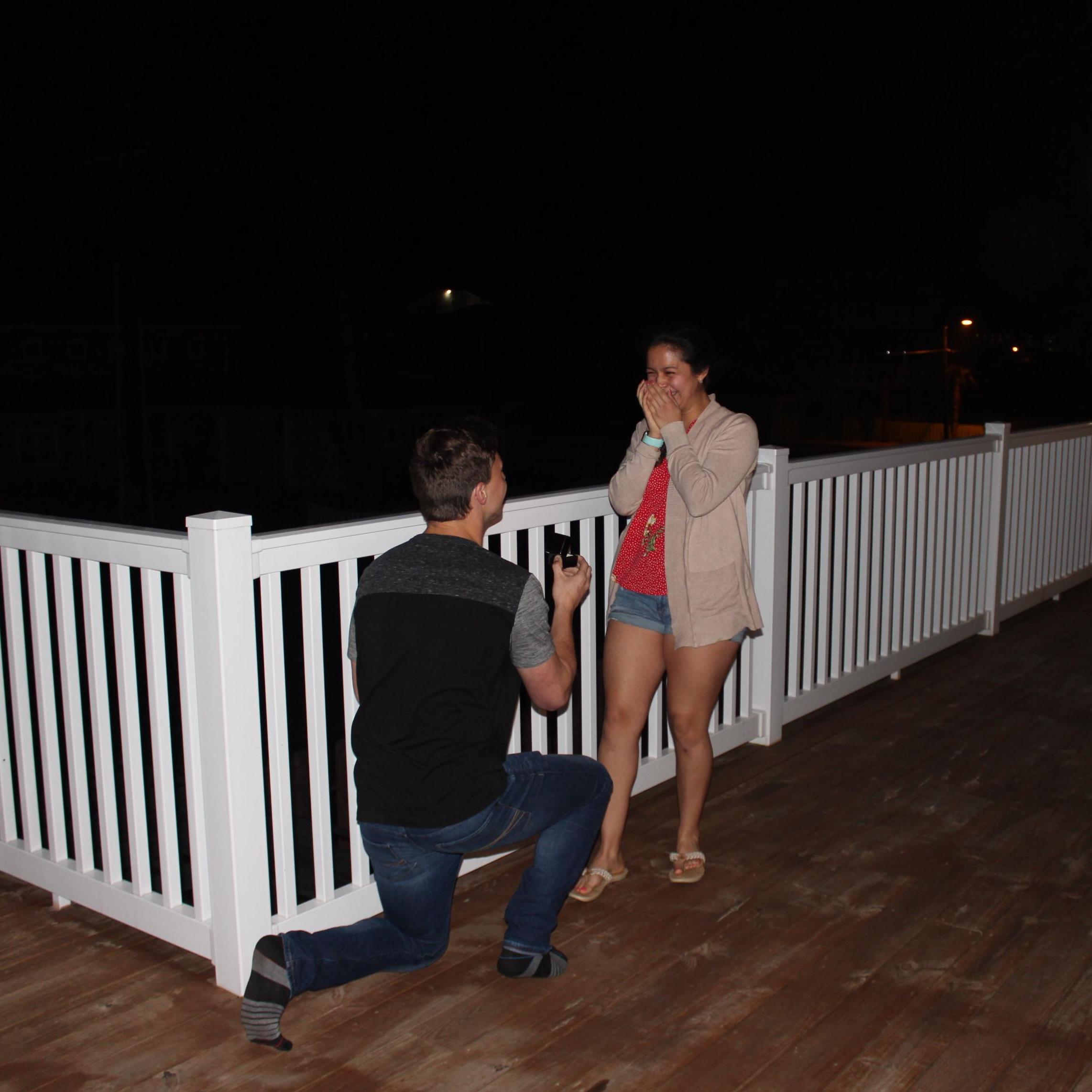 I said yes to the man of my dreams! Socks and all! LOL