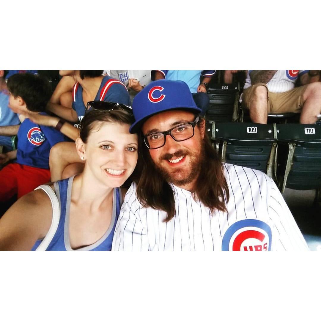Chicago Anniversary Trip. Go Cubbies!