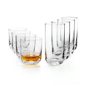 Premium Glassware, Double Old Fashioned & Highball Glasses, Set of 8, Created for Macy's