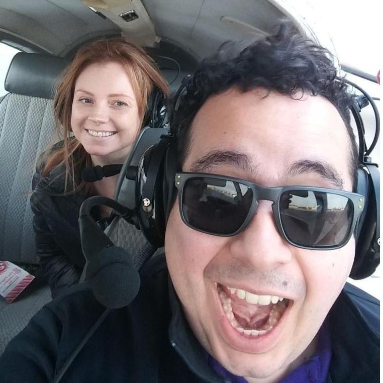 Helicopter trip over Los Angeles