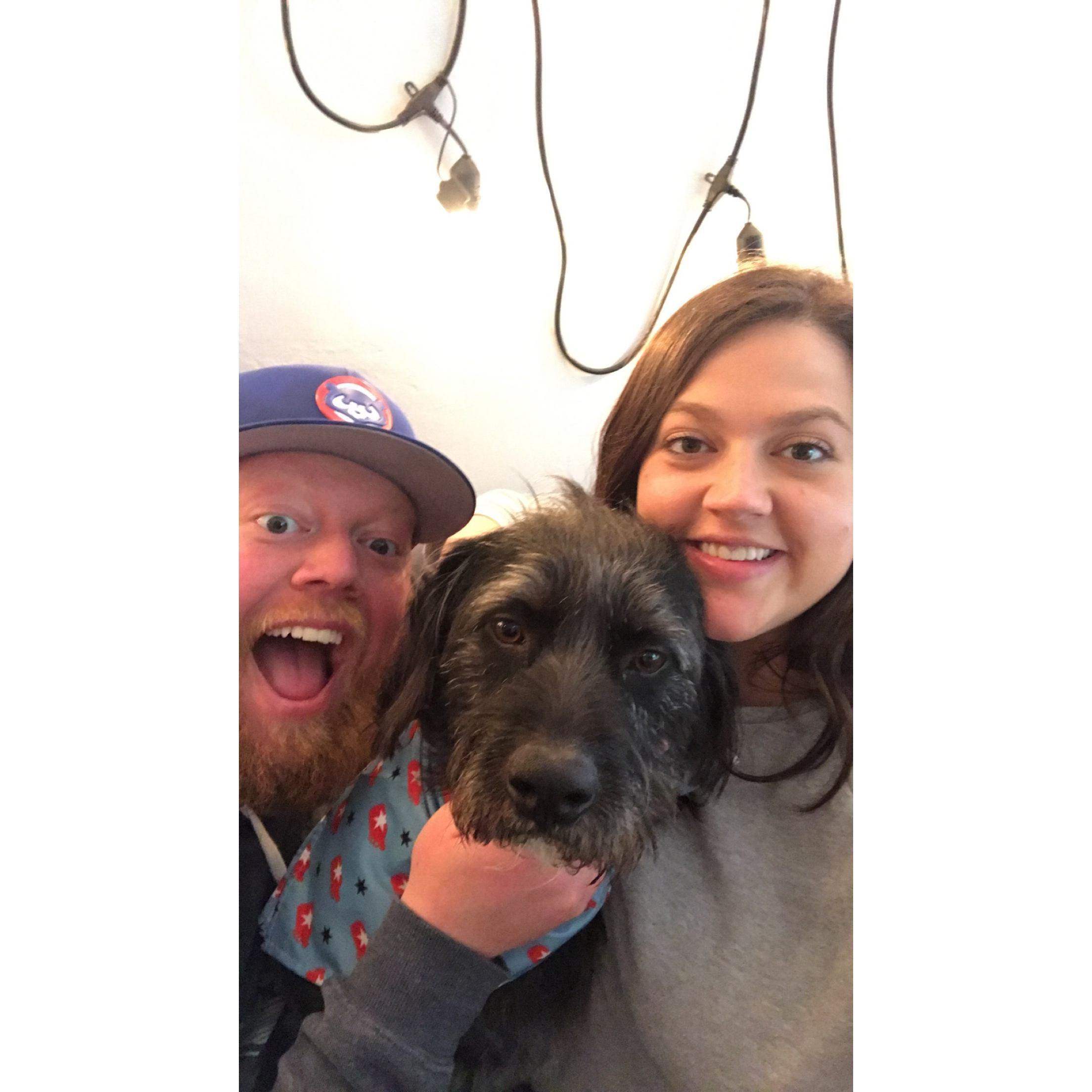 First day meeting as a family.