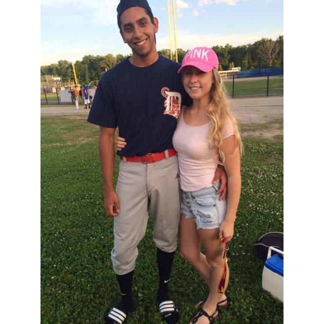 June 2014: Cheering Anthony & his Tigers baseball team on!