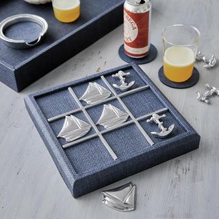 Sailboat & Anchor Tic-Tac-Toe Set