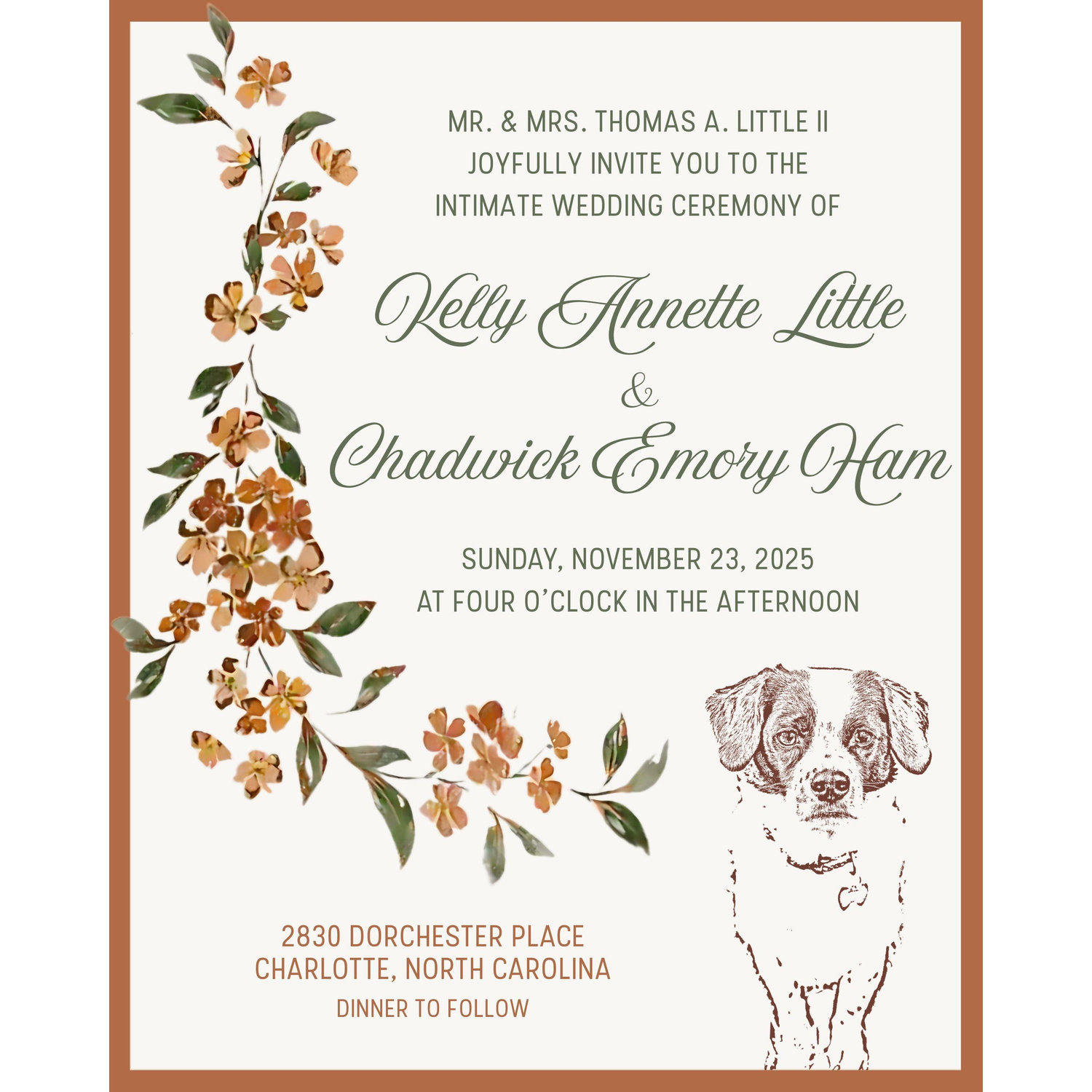 Ceremony Invitation