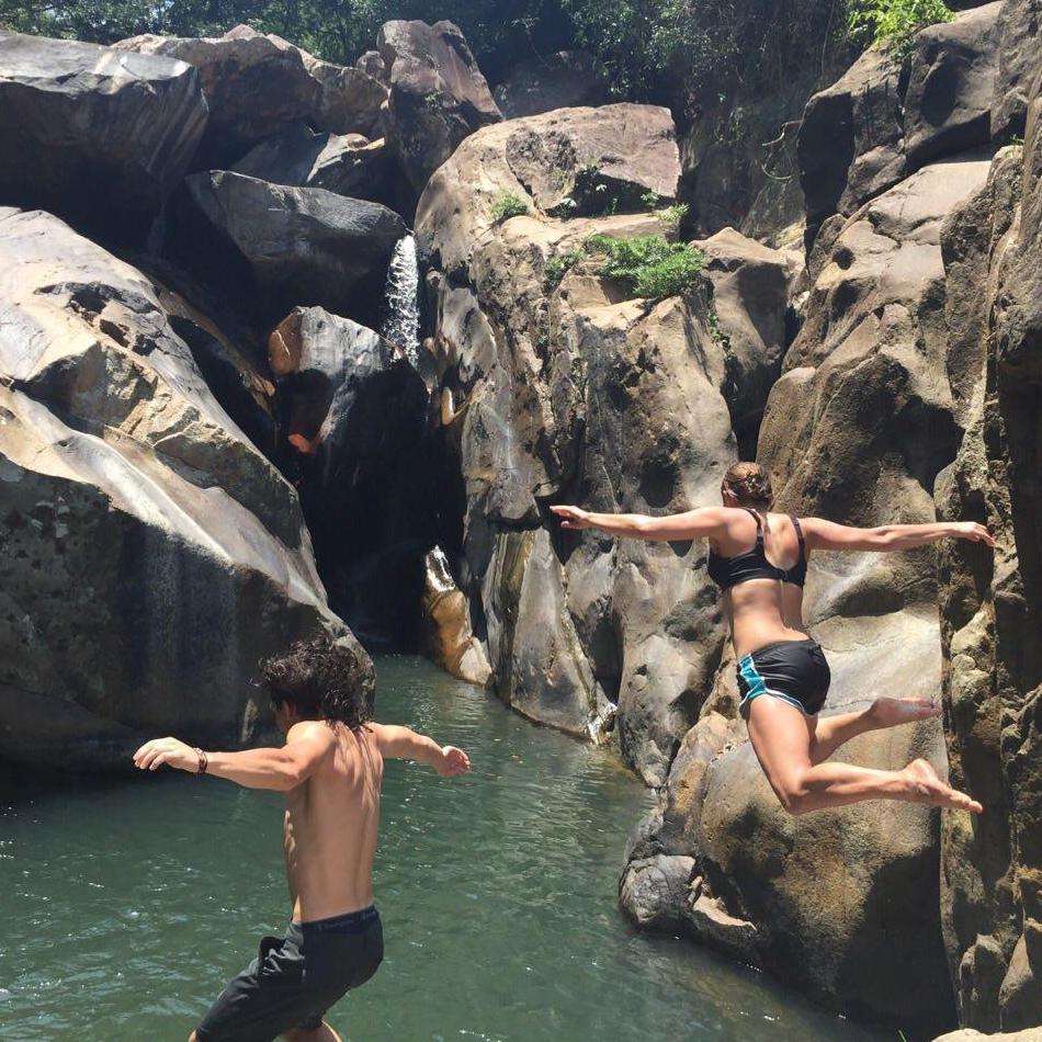 Cliff Jumping in Vietnam 2016