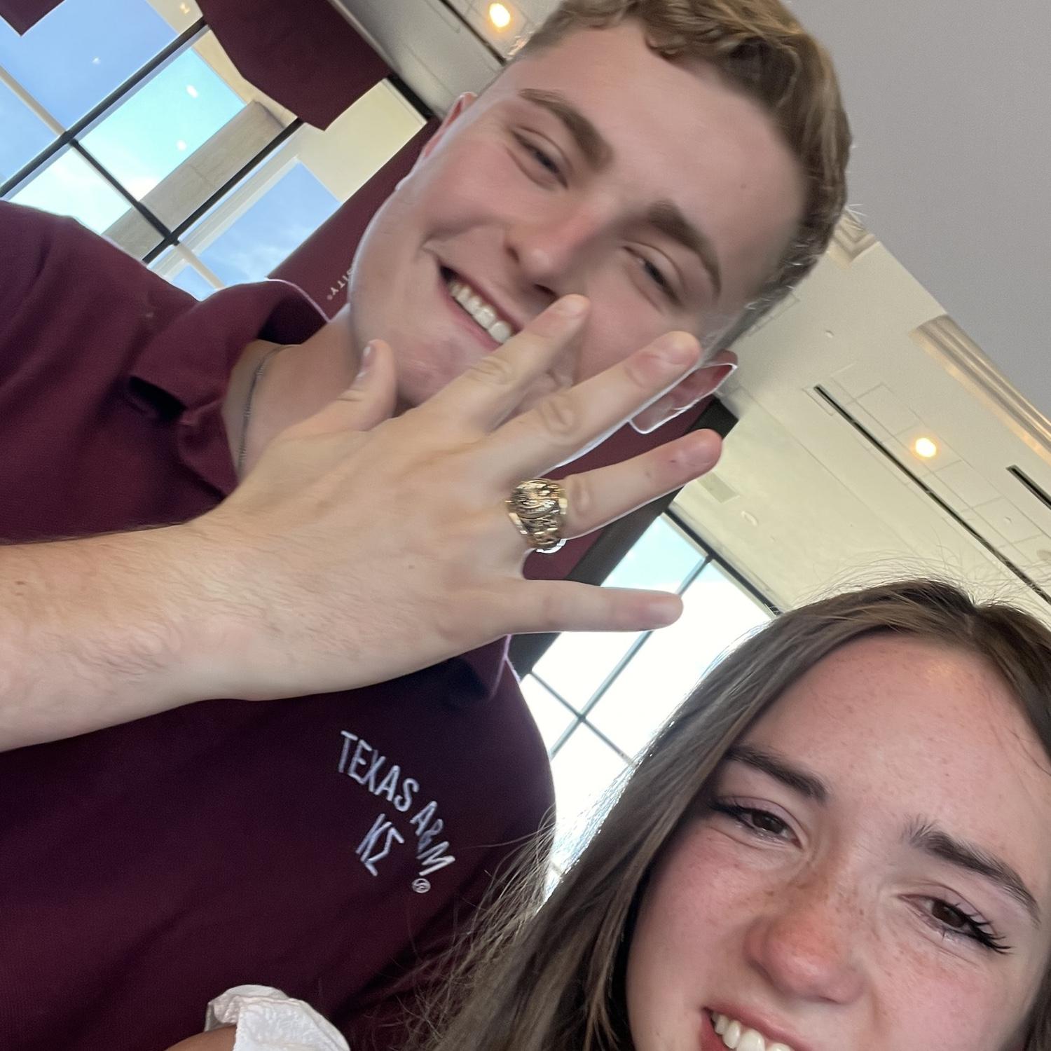 Mac's Aggie Ring Day! This was such a special day.