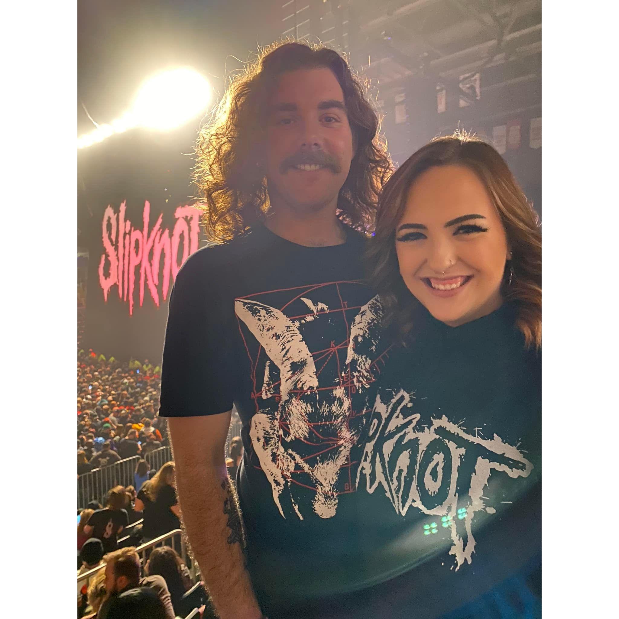 Slipknot!! Another concert together.