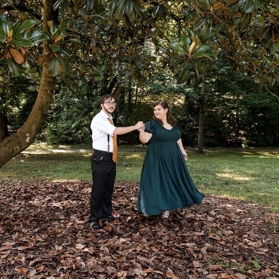 My dress is so pretty. I probably won’t wear it again lol.