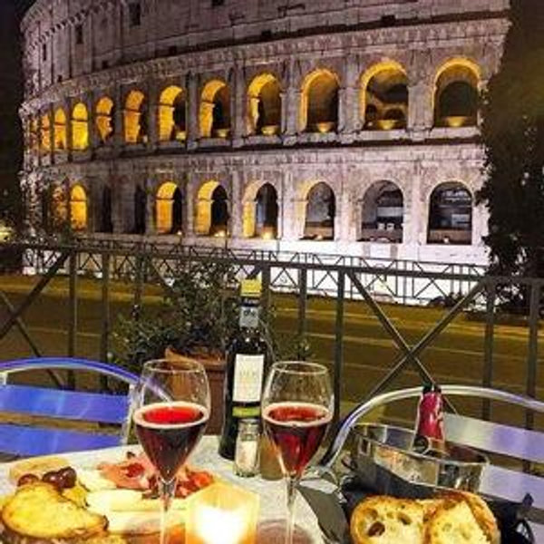 Dinner for two in Rome, Italy